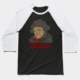 Beethoven Disapproves Baseball T-Shirt